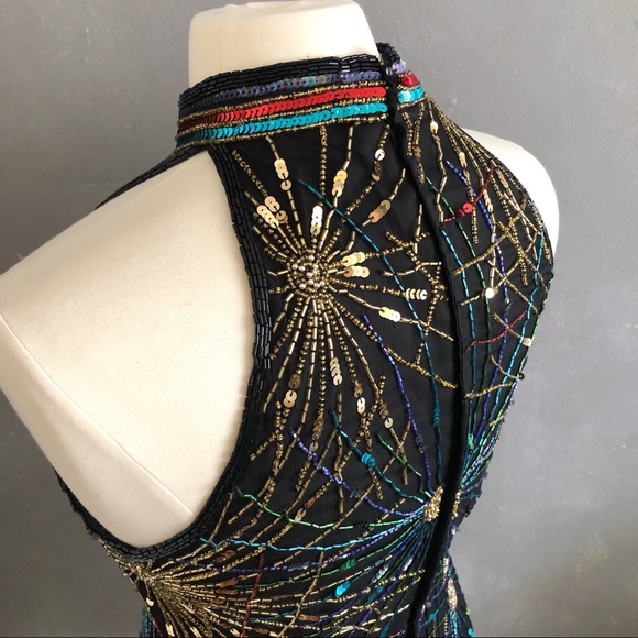 Gorgeous VTG Beaded Top - Laurence Kazar - Picture 4 of 7